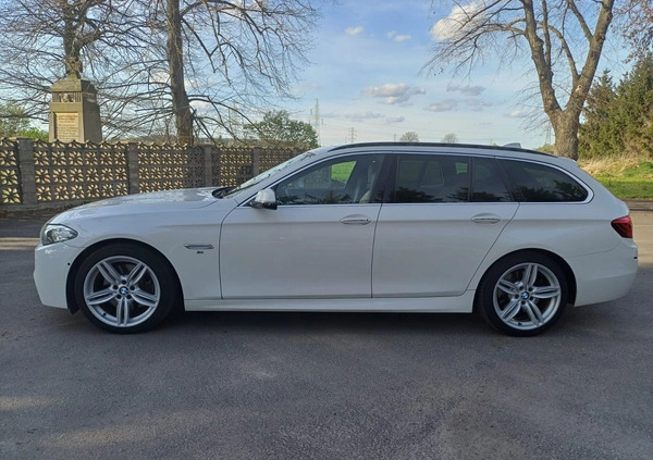 BMW Seria 5 cena 76900 przebieg: 281000, rok produkcji 2013 z Bolesławiec małe 379